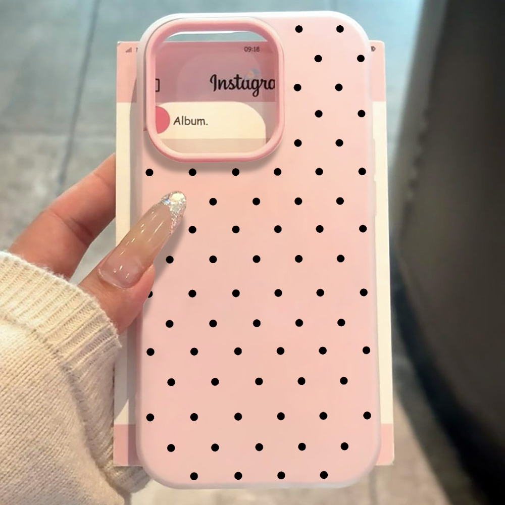 Coque minimaliste à pois anti- - Samsung Galaxy A55 avis et prix