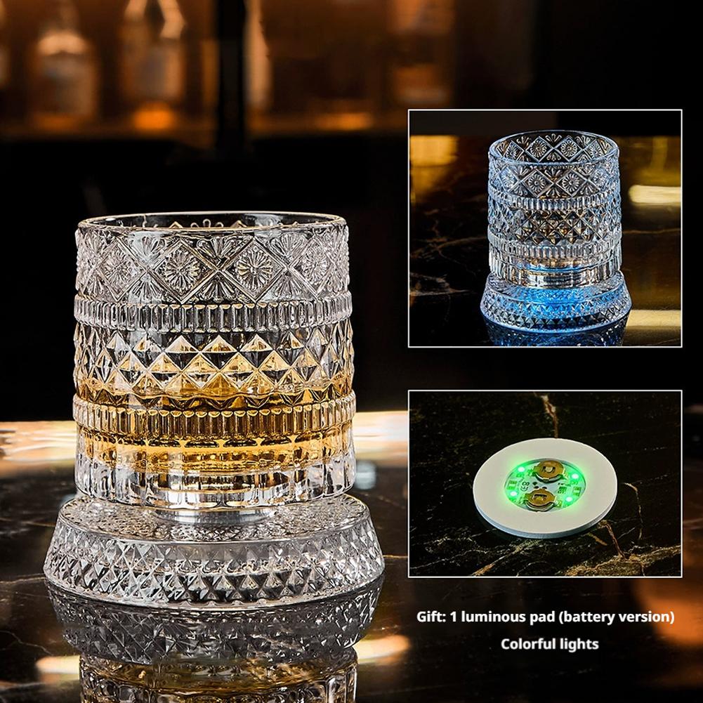 Verre à whisky rotatif créatif - Crystal Wine Glass avis et prix